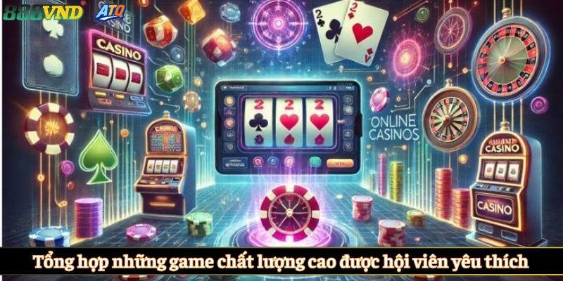 Tổng hợp những game chất lượng cao được hội viên yêu thích